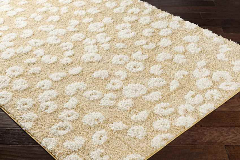 Monigue Modern Saffron/Cream Area Rug