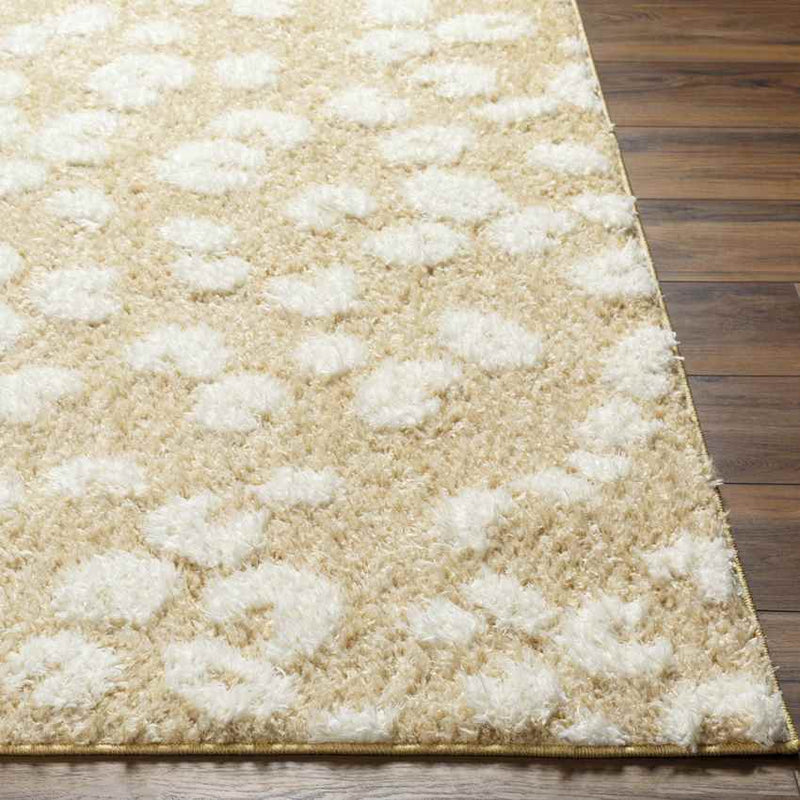 Monigue Modern Saffron/Cream Area Rug