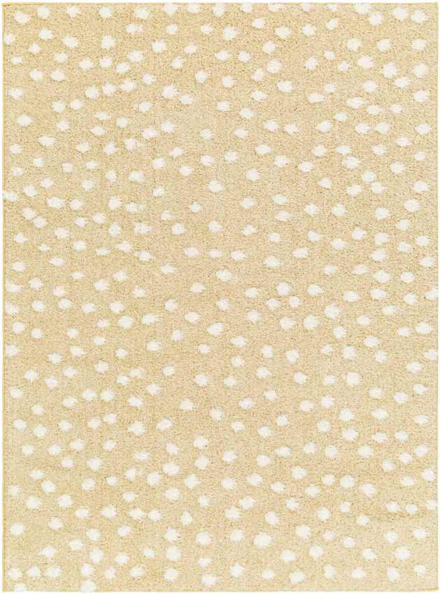 Nyisha Modern Saffron/Ivory Area Rug