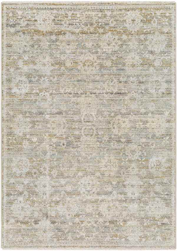 Brendalee Traditional Dark Brown Area Rug