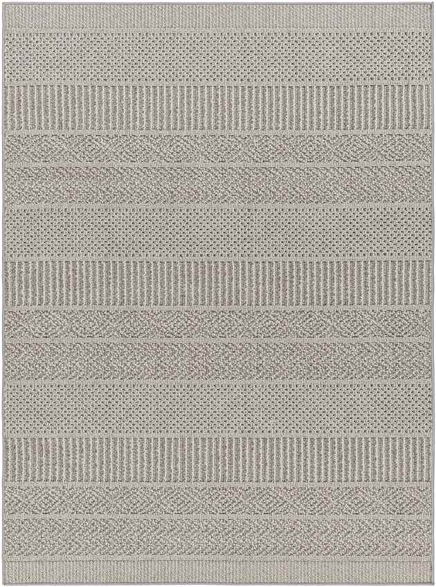 Darron Modern Medium Gray/Cream Area Rug