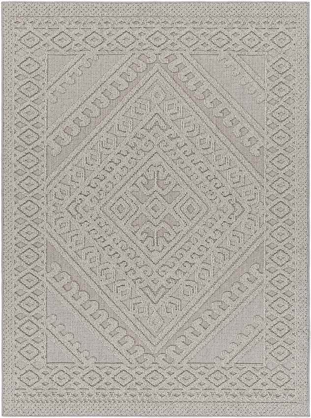 Lyndsie Modern Silver Gray/Camel Area Rug