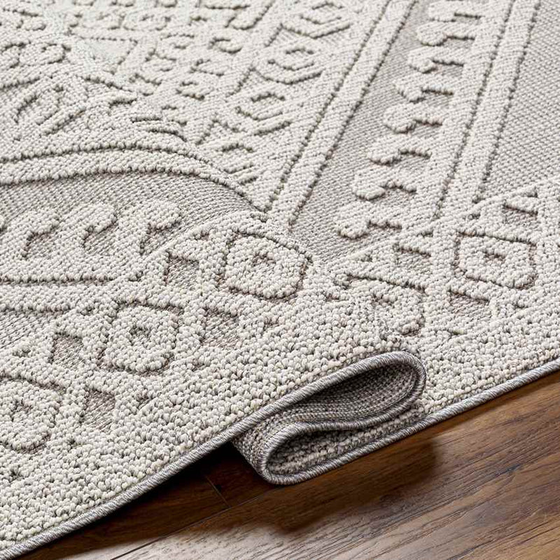 Lyndsie Modern Silver Gray/Camel Area Rug