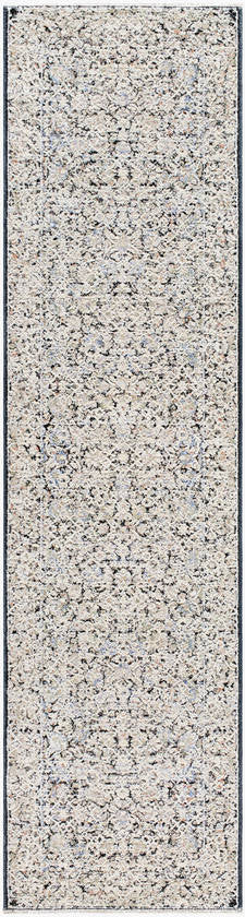 Bonner Traditional Black/Cream Area Rug