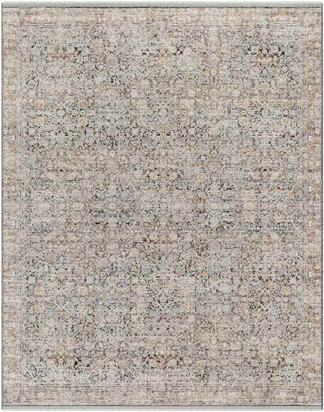 Bonner Traditional Dark Brown/Black Area Rug