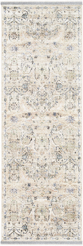 Nichola Traditional Camel/Cream Area Rug