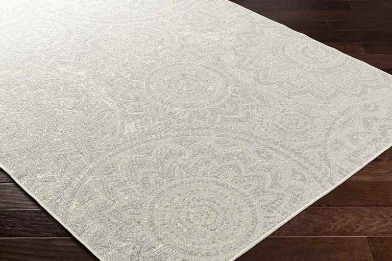 Tiffine Cottage Light Gray/Cream Area Rug