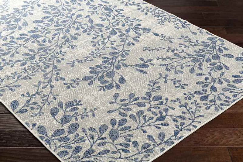 Chamika Cottage Navy/Beige Area Rug