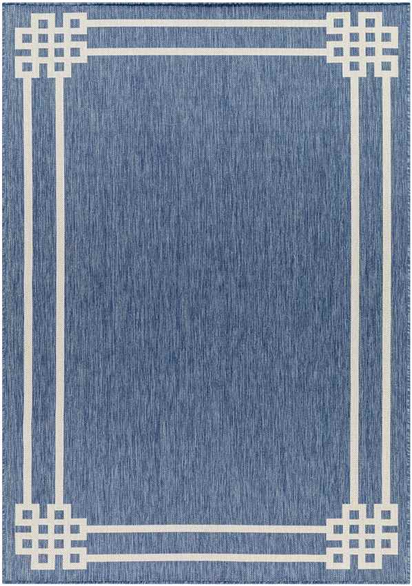 Davinia Modern Navy/Ivory Area Rug