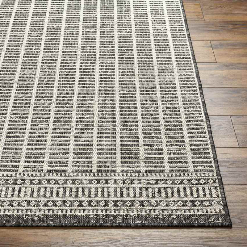 Dathan Cottage Black/Beige Area Rug