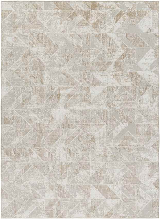 Adrion Modern Dark Brown/Ivory Area Rug