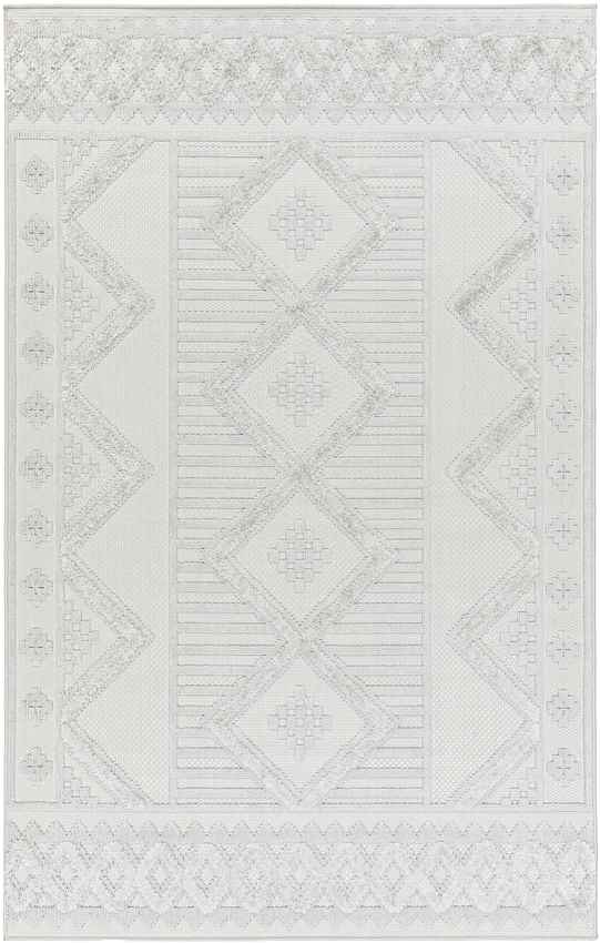 Chandell Modern Light Gray/Ivory Area Rug