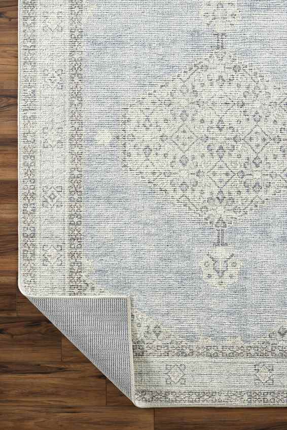 Lila Traditional Denim/Ivory Area Rug - Becki Owens x Livabliss