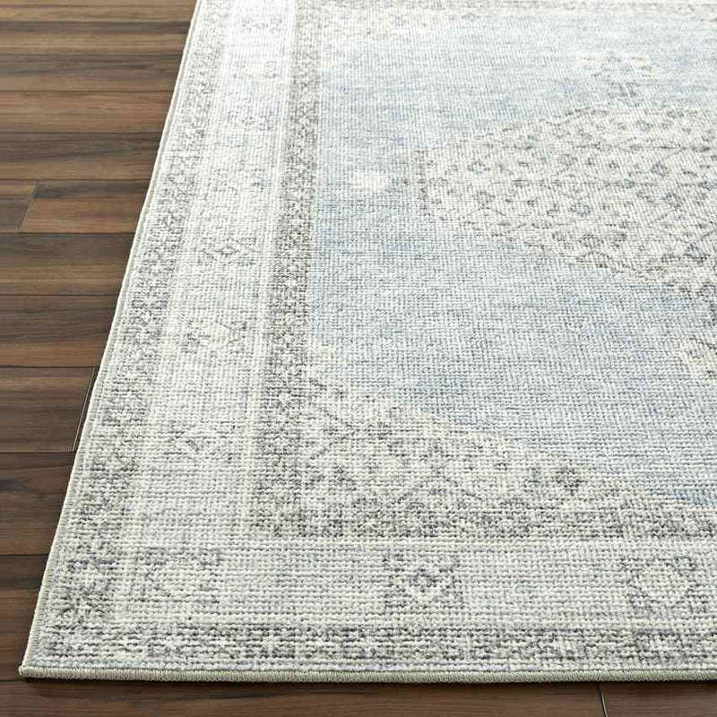 Lila Traditional Denim/Ivory Area Rug - Becki Owens x Livabliss