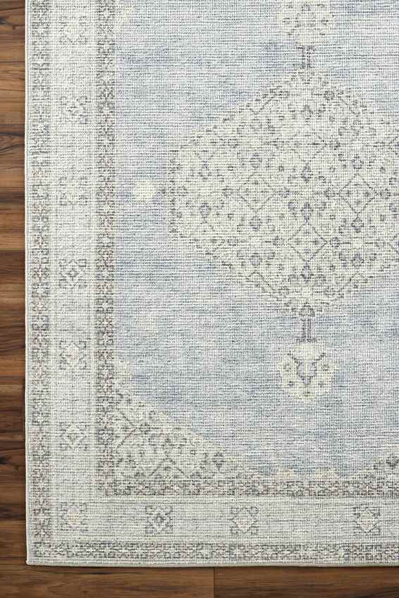 Lila Traditional Denim/Ivory Area Rug - Becki Owens x Livabliss