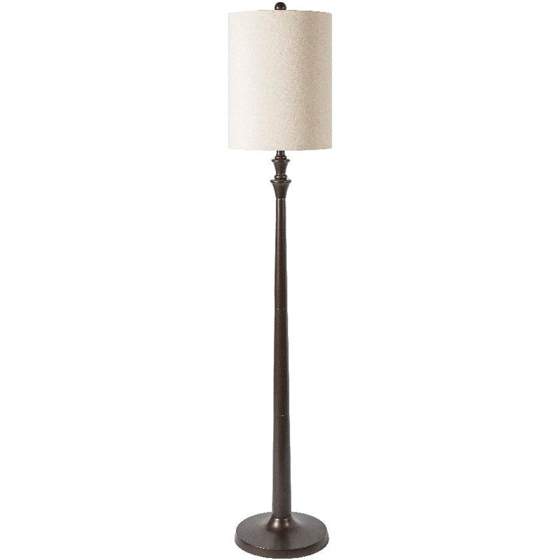 Cainan Traditional Black Floor Lamp