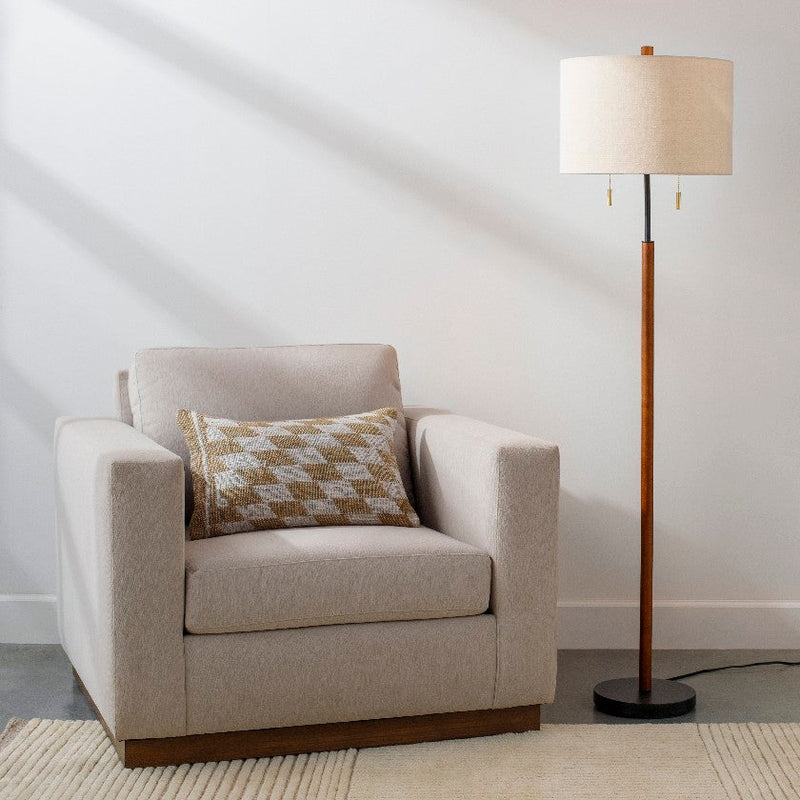 Dajon Modern Tan Floor Lamp