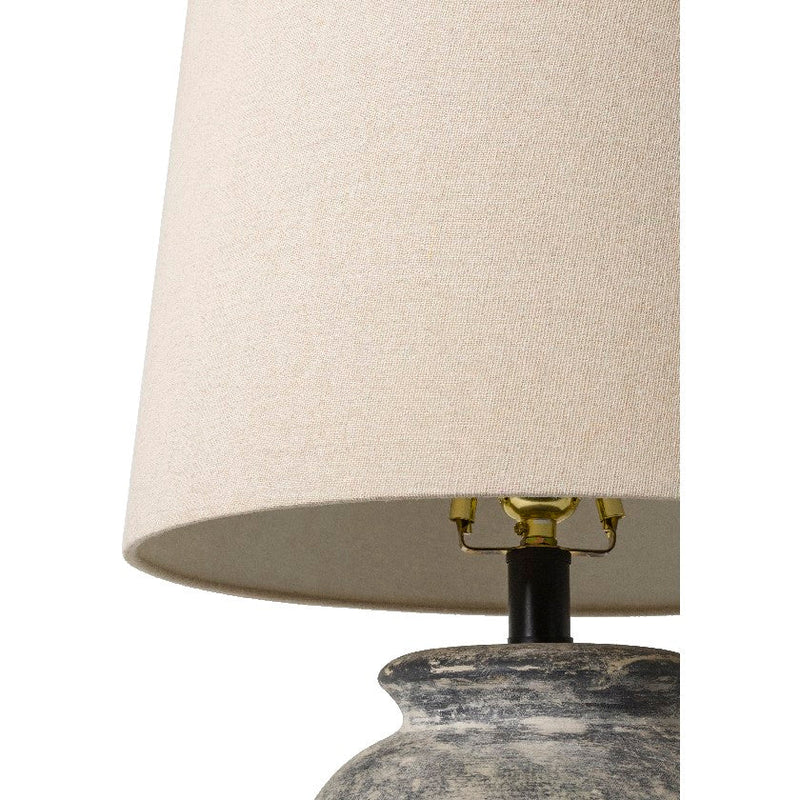 Tashena Traditional Gray Table Lamp