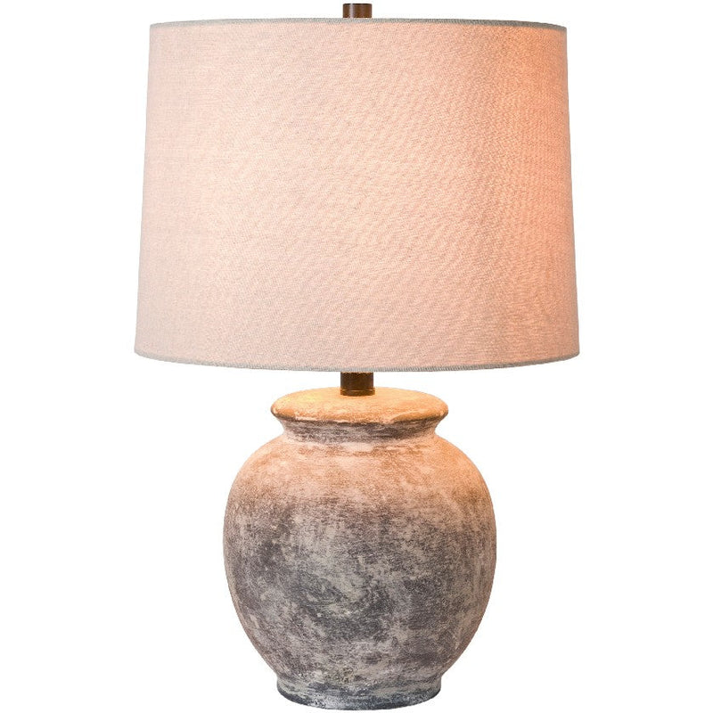 Tashena Traditional Gray Table Lamp