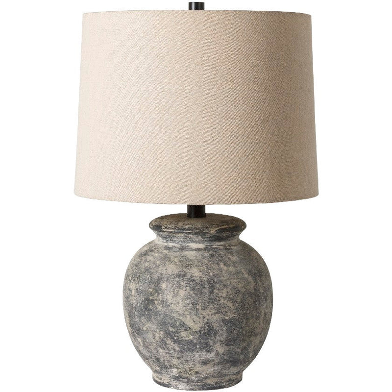 Tashena Traditional Gray Table Lamp