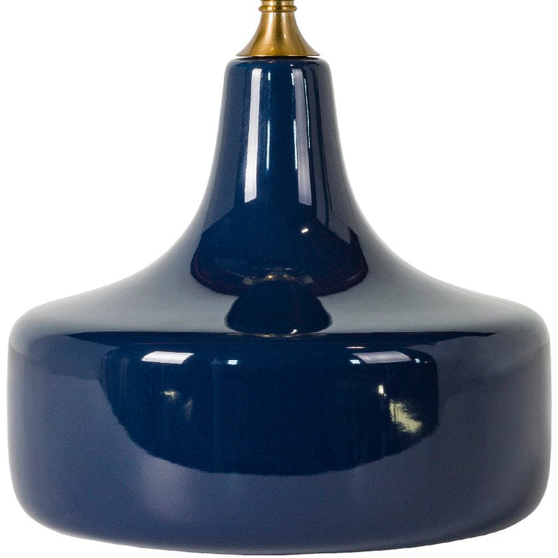 Bobbi Modern Blue Table Lamp