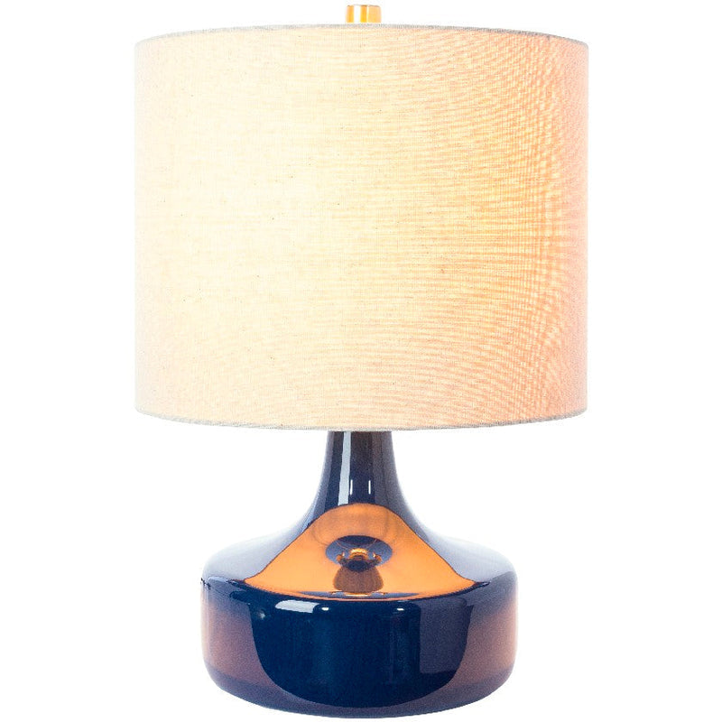 Bobbi Modern Blue Table Lamp