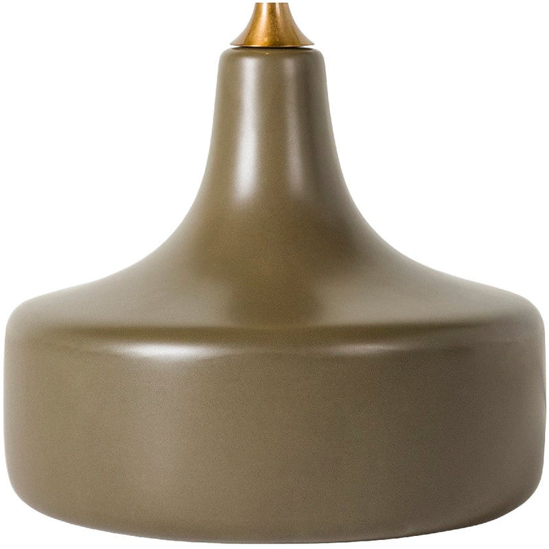 Bobbi Modern Olive Table Lamp