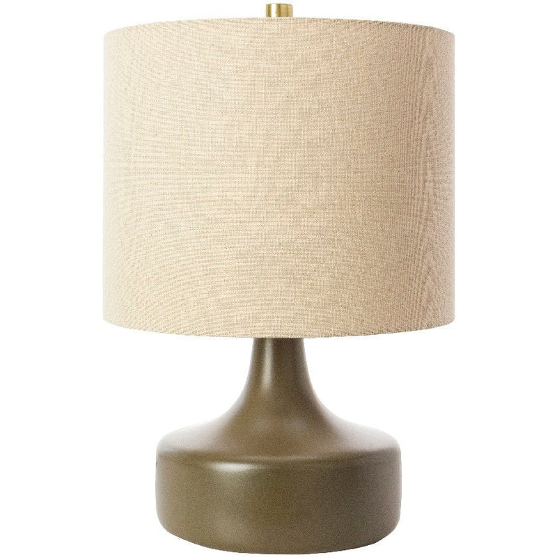 Bobbi Modern Olive Table Lamp