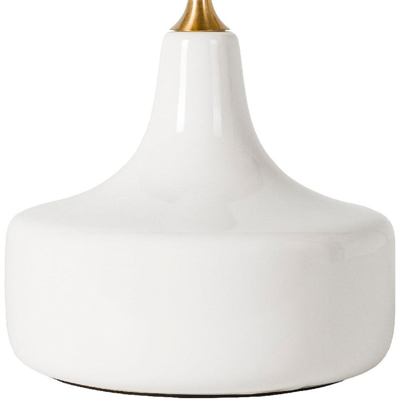 Bobbi Modern White Table Lamp