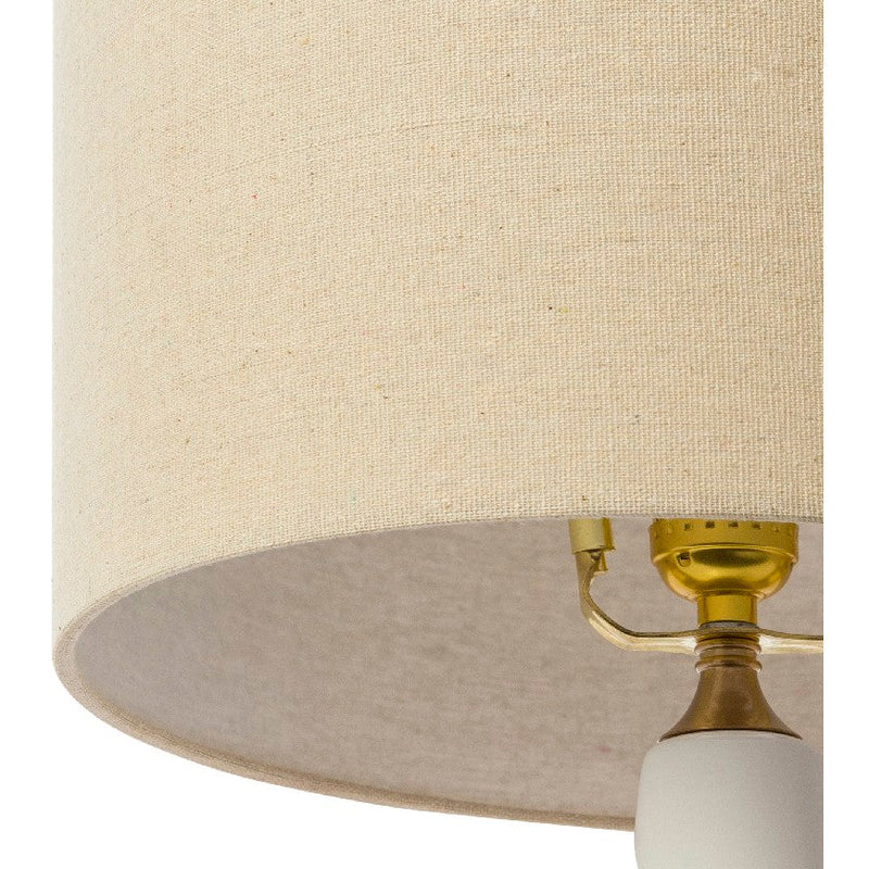 Bobbi Modern White Table Lamp