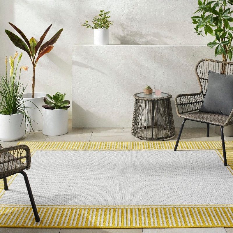 Balgonie Cottage Sunflower Yellow Area Rug