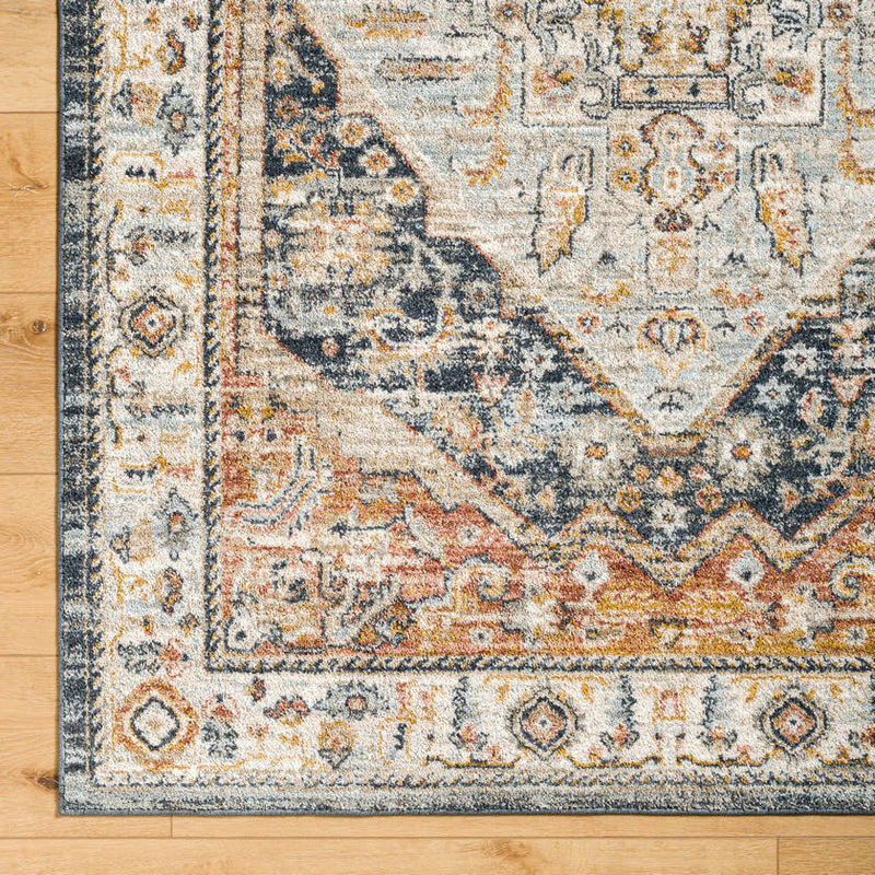 Kael Traditional Light Brown Area Rug