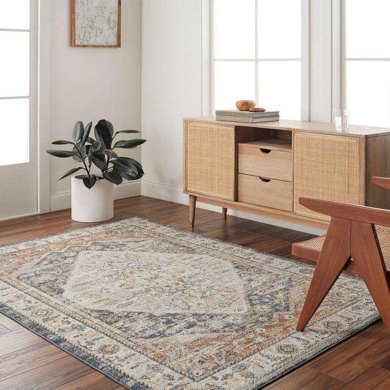 Kael Traditional Light Brown Area Rug