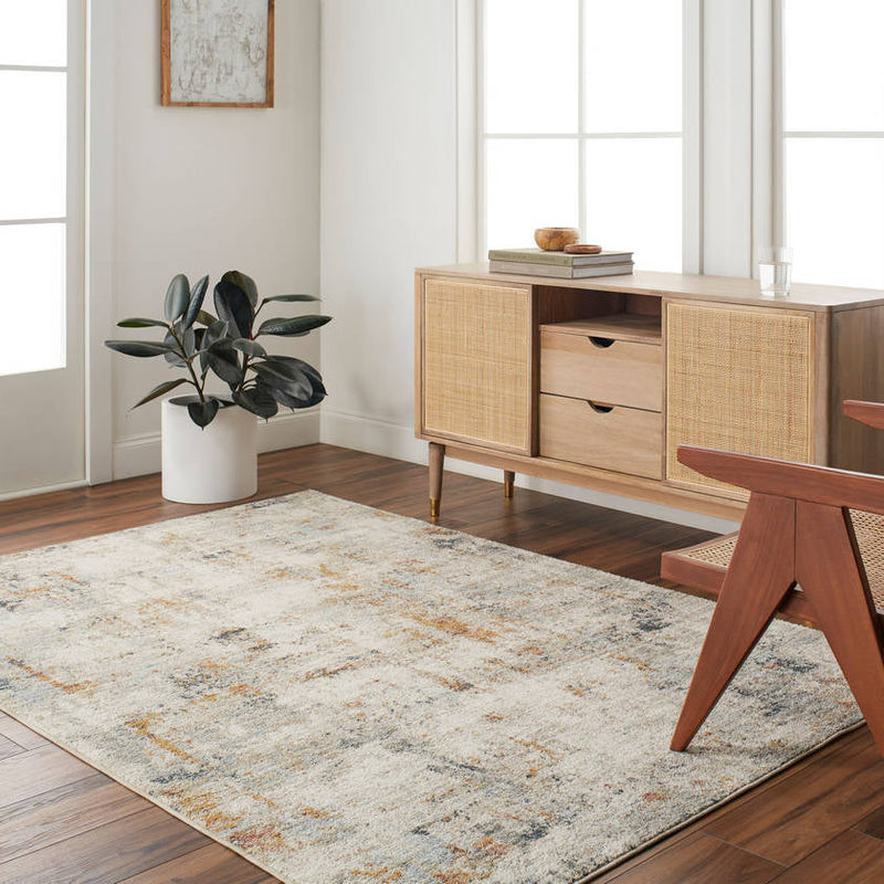 Delania Modern Light Beige Area Rug