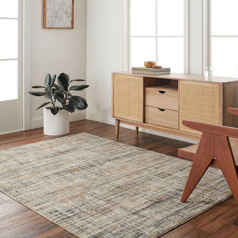 Phillip Modern Mustard/Charcoal Area Rug