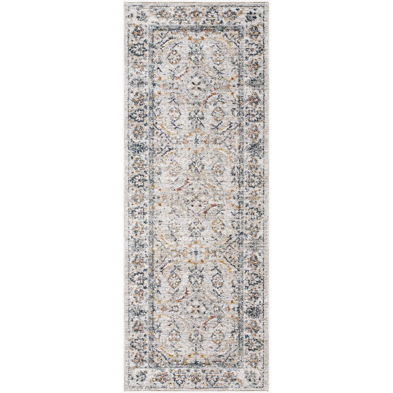 Stepfon Traditional Medium Brown Area Rug