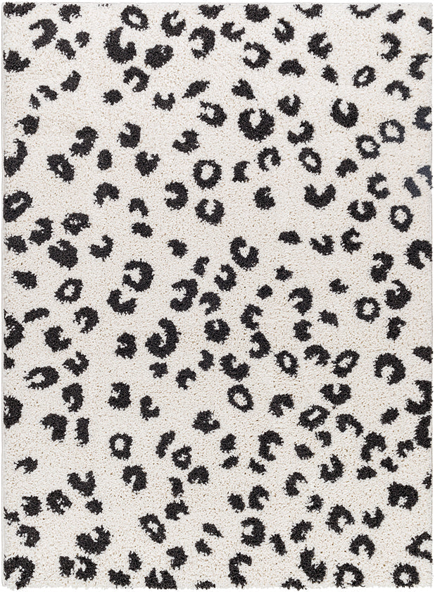 Mycal Modern Medium Gray/Cream Area Rug