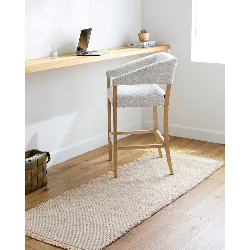 Kimi Solid and Border Mocha Area Rug - Becki Owens x Livabliss