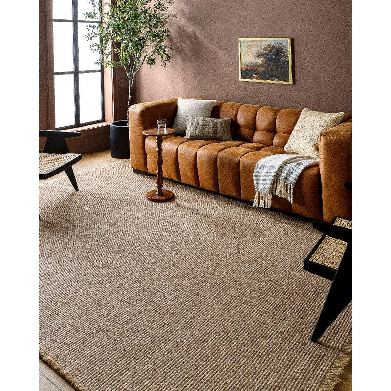 Kimi Solid and Border Brown Area Rug - Becki Owens x Livabliss