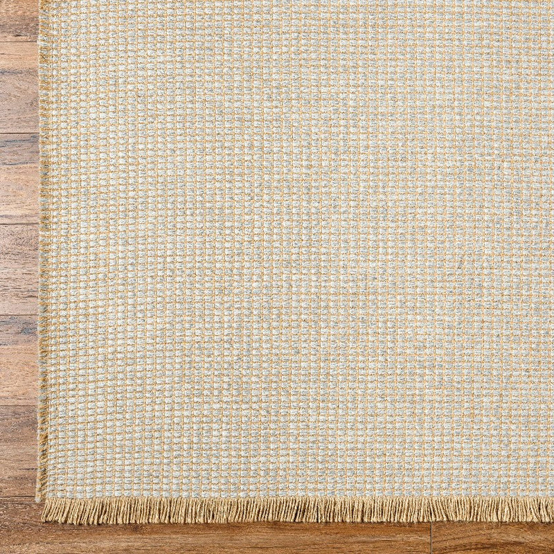 Kimi Solid and Border Gray Area Rug - Becki Owens x Livabliss