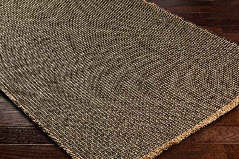 Kimi Solid and Border Charcoal Area Rug - Becki Owens x Livabliss