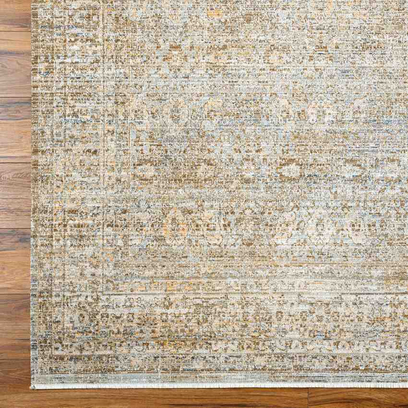 Margaret Traditional Brown/Ivory Washable Area Rug - Becki Owens x Livabliss