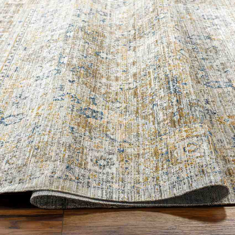 Margaret Traditional Dark Olive/Ivory Washable Area Rug - Becki Owens x Livabliss