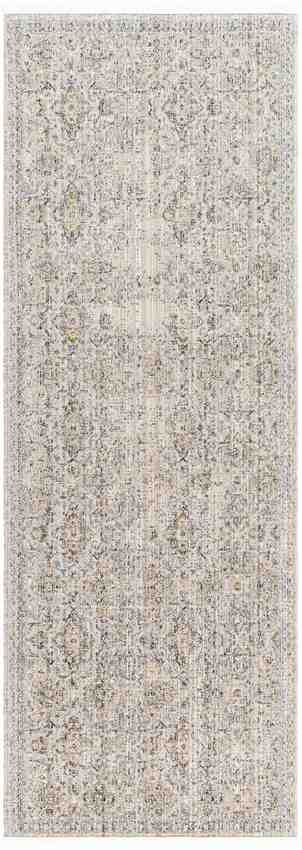 Margaret Traditional Taupe/Charcoal Washable Area Rug - Becki Owens x Livabliss