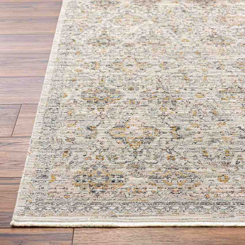 Margaret Traditional Taupe/Charcoal Washable Area Rug - Becki Owens x Livabliss