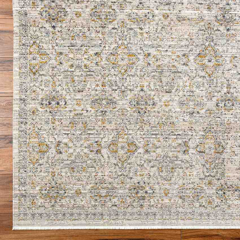 Margaret Traditional Taupe/Charcoal Washable Area Rug - Becki Owens x Livabliss