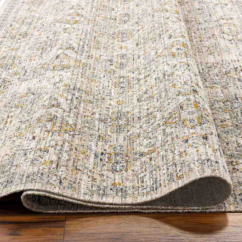 Margaret Traditional Taupe/Charcoal Washable Area Rug - Becki Owens x Livabliss