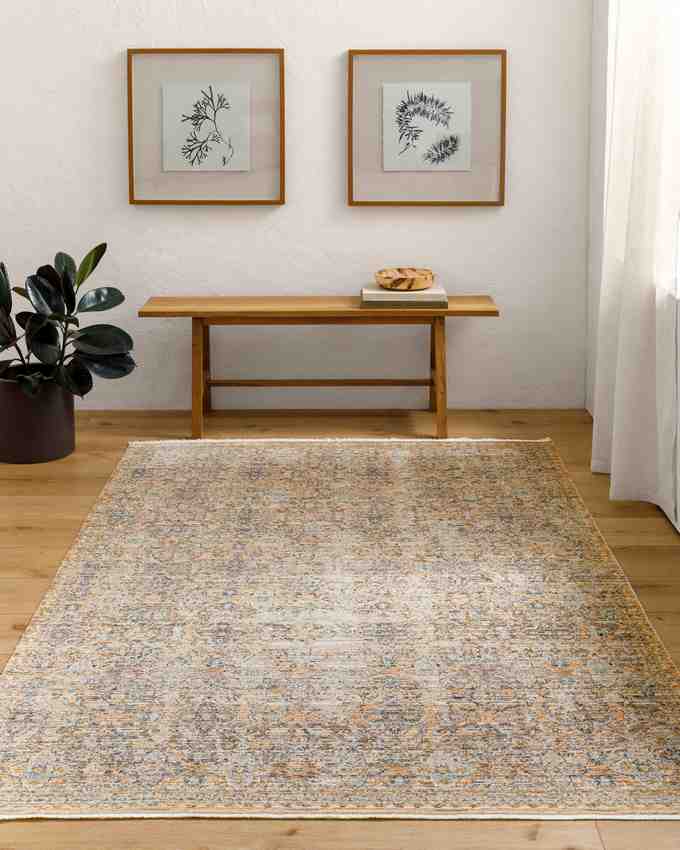 Margaret Traditional Brown Washable Area Rug - Becki Owens x Livabliss