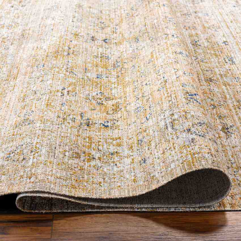 Margaret Traditional Moss Orange Washable Area Rug - Becki Owens x Livabliss