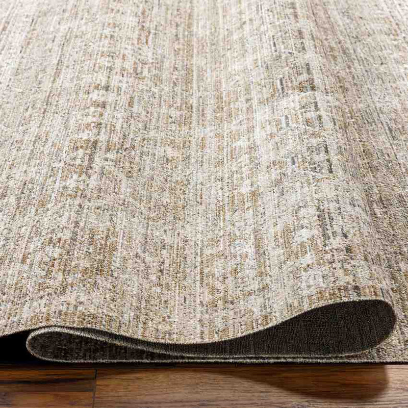 Margaret Traditional Dark Sage Washable Area Rug - Becki Owens x Livabliss